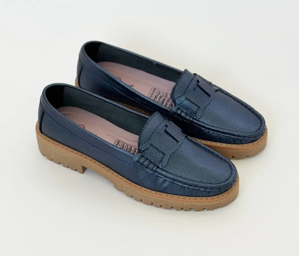 Mocasín Suela Dentada