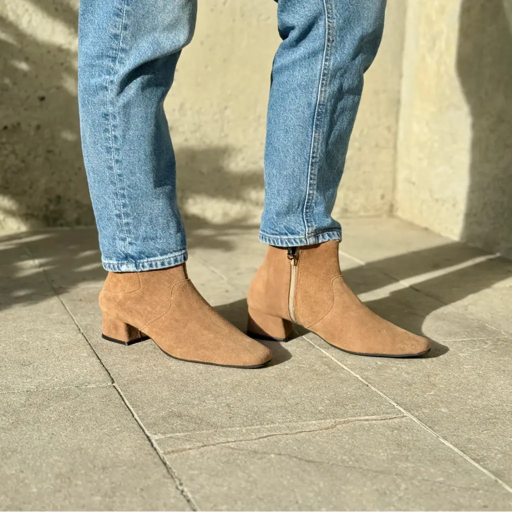 Botin Cortes Punta Cuadrada