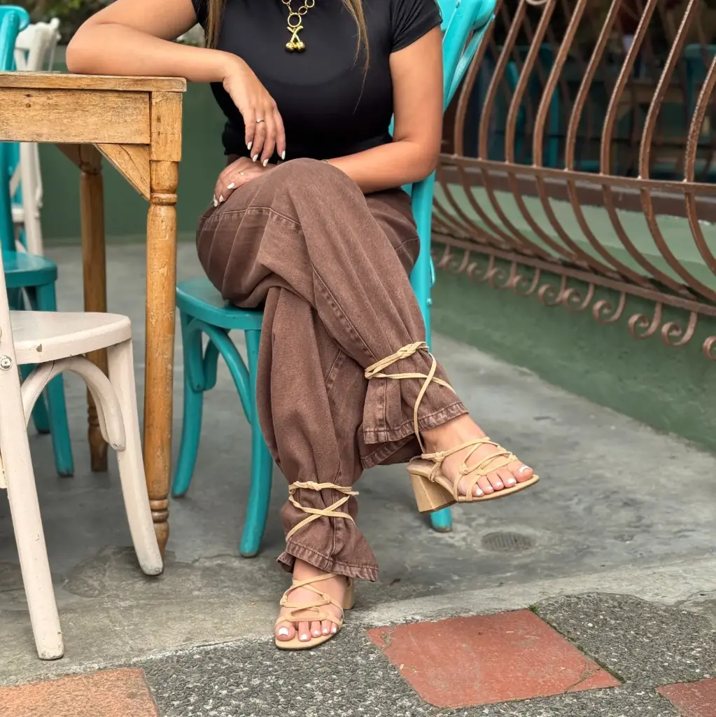 Sandalia Romana Tacón