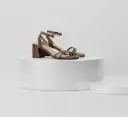 Sandalia Dos Correas Tacon