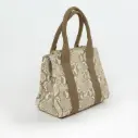 Bolso Cuadrado Tiras Frente