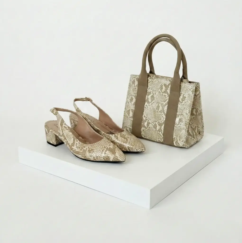 Combo Print Beige