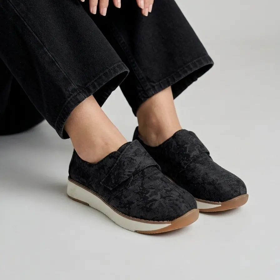 Mocasin Ajuste Velcro 