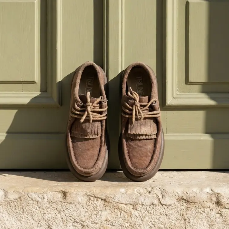 Mocasín Forche Cuero 