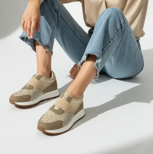 Tenis Resorte Piezado