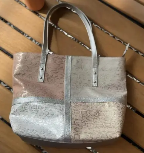 Bolso Cuadros Combinados