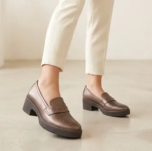 Mocasín Cuero Troque