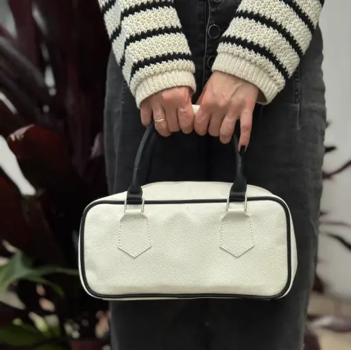 Bolso Rectangular broches