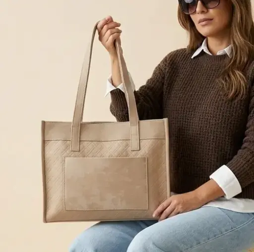 Bolso Cuadrado Bolsillos