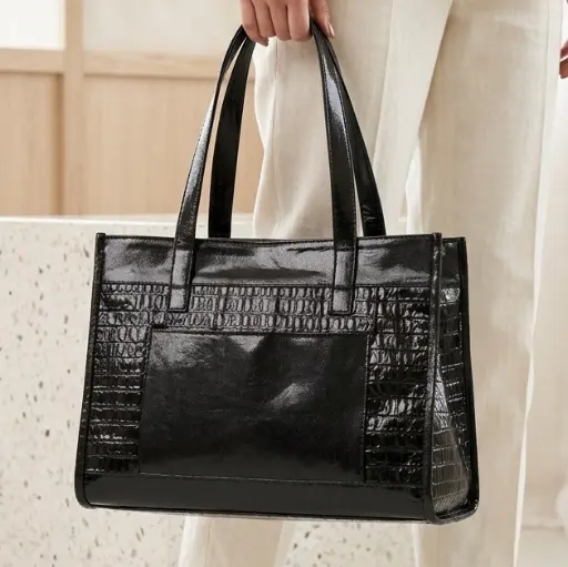 Bolso Tote Bolsillos