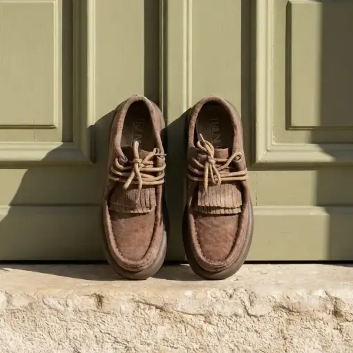 Mocasín Forche Cuero 